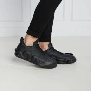 Giuseppe Zanotti Men's Black Cobra Low-Top Sneakers